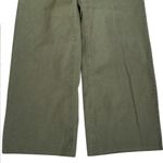 NWT OAT New York High Rise Wide
Leg Pants Olive Size 8 Photo 3