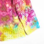 Willi Smith Eyelet Wonder  Small Cardigan Jacket‎ Handmade Tie Dye Open Lined 523 Photo 4