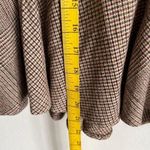 Vintage Plaid Flared Midi Skirt, Grunge, Fairycore,Cottagecore, Academia, Medium Photo 3