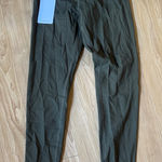 Alo Yoga  SOFTSCULPT HIGH WAIST Olive Green Leggings Photo 0