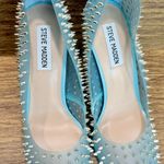 Steve Madden Vala S Blue Translucent Spiked Stud Pointed Toe Stiletto Heels 9.5M Photo 7