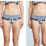 OndadeMar Lotto Banded Bikini Bottoms Size Large Blue Photo 2