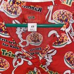 Koi Happiness Trix Cereal All Over Print Scrub Top EUC Sz XS Cotton Photo 3