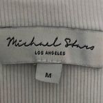 Michael Stars  White Ribbed Dress Tank Midi NWOT Photo 2