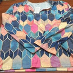 EXCLUSIVE ladies blouse XL Blue Photo 15