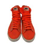 Nike  Blazer Orange Mesh Mid Sneakers Women's 7.5 Retro VTG Street Kidcore Photo 1