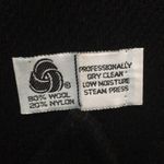 FINAL MARKDOWN LADIES’ Portrait Petite Heavy Wool Blend Coat 20” pit to pit Black Size 00P Photo 14