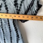 Womens Tie Dye Rayon Tunic Dress Embroidered Lace Festival Grunge Hippie Boho Gray Size undefined Photo 5
