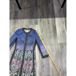 Etro Milano‎ Paisley Printed Colorful Snap Up Coat Lined Made In Italy Size 42 Photo 5