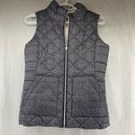 Authentic American Heritage So  Puffy Vest black faux fur black white women sz XS Photo 0