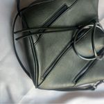 joe's jeans Joe’s Jeans Bucket Metallic Gray Bag Metal Ring Crossbody Purse Handbag Photo 2