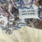 Roberta Roller Rabbit  Floral Beaded Top size XS Boho Photo 5