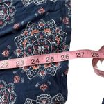 Torrid  Super Soft Crew Neck Eyelet Yoke Cold Shoulder Top Navy Blue size 2x Photo 6