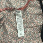 NEW Room Service Intimates Red Black Animal Print Super Soft & Cozy Robe S/M Photo 4