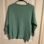 Ralph Lauren  Green Crew Neck Sweater Textured Knit Photo 2
