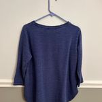 Fresh Produce Women’s Blue Casual Round Neckline Top Size Small Photo 2