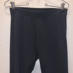 Nike  Black Blue Orange logo Cropped Capri Athletic Gym Workout Leggings Photo 2