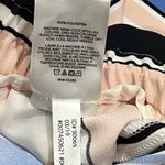 EXPRESS NEW  High Rise Vertical Stripe Paper bag Waist Ankle Pants Pull On XS Photo 8