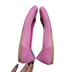 Rothy's Rothy’s The Square Flat Strawberry Ice Pink Knit Shoes Size 10 Washable Eco Photo 8