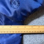 Vintage FFCO Nylon Quilted Asian Style‎ Tang Jacket M Blue Puffer 80s Satin Size M Photo 7