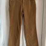 Lands' End Women Corduroy Pants Wide Leg Brown Flare High Rise Sz 8 Smart Casual Photo 0