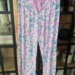 Lilly Pulitzer  pajamas pants mermaids night out print stretchy drawstring sea Photo 0