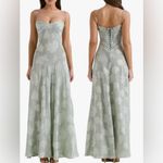 House Of CB NEW  Seren Blush Sheer Lace-Up back Aqua Green Sz M plus cup Photo 1