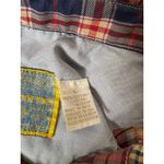 Liz Claiborne Vintage  Plaid Womens L Cotton 90s Shirt Patchwork Button Down Top Photo 5