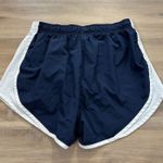 Nike Dri-Dit Athletic Shorts Women Size Medium Navy White Photo 3