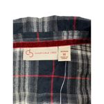 Dress Barn Women's Black Plaid Buttoned Shirt Photo 2