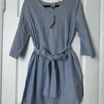 Como vintage Pinstripe Shift Dress - Size M - NWT Photo 0