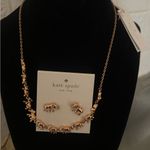 Kate Spade   necklace and earrings set Rose Gold Elephant.NWOT. Photo 3