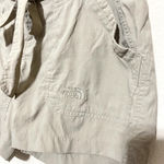 The North Face  Khaki Shorts Womens 4 Lightweight Tie Waist Belted Outdoors Hiking Photo 1