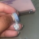 Swarovski silver chucky hoops Photo 4