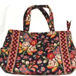 Vera Bradley  Villager Floral Trendy Hipster Grunge Double Handle Handbag Purse Photo 0