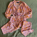 Rachel Roy  Boho Crop Top & Pants Set Photo 0