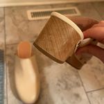 J.Crew Convertible Studded Leather Clogs in Cream Photo 9