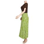 LISA SAYS GAH Grace Dress, Brown & Green Wild Hearts, Small Photo 10