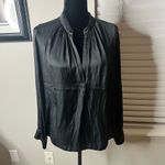 Zadig & Voltaire  Tink Satin‎ Blouse $298 Large Photo 9