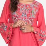 Johnny Was Farfalla extremely heavily embroidered blouse NWT RARE Photo 1