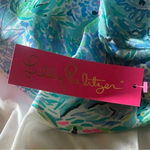 Lilly Pulitzer New! Lilly Pulizer Boat Neck Long Sleeve Shirt Bayside Blue Lilly Loves Texas Photo 3