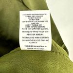 Elliatt  Camo Asymmetric Satin Cocktail Dress in Khaki Size X-Small Photo 8