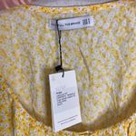 Faithfull the Brand  Las Olas Top - Careyes Floral - Marigold NWT Photo 1