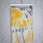 ZARA  High Waisted Ribbed Knit Tie Dye Leggings Photo 3