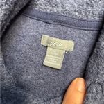 American Eagle Aerie  Women's Blue Raglan Drawstring Hoodie Sweatshirt Size XL Photo 3