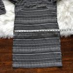 H&M Black & White Long Sleeve Lightweight Dress Photo 5