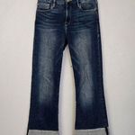 frame denim  Le Crop Mini Boot Reverse Overlock Cuff Photo 3
