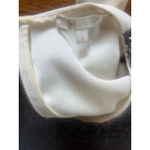 Maje  Paris Silver Sequin Top with Satin Sides — Size 3 (US 8–10) Photo 4