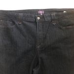 NYDJ  Women’s Boot Cut Trouser Jean Sz 24W Dark Denim Stretch Lift N Tuck Tech Photo 2