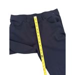 Quince  Ultra-Stretch Ponte Straight Leg 4-Pocket Pants in Navy Size Large Photo 8